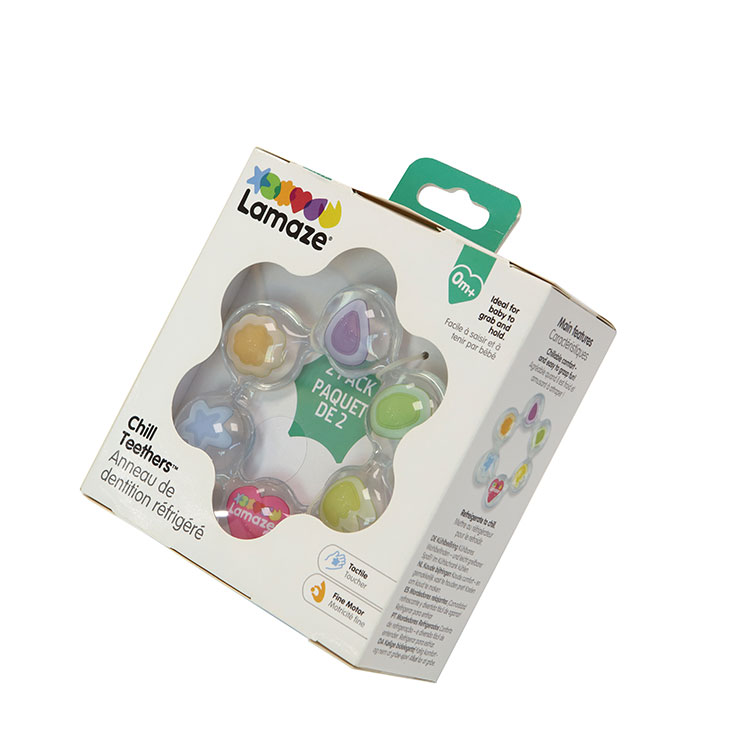 Teether lleno de agua suave y relajante